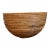 Vintage Natural Pencil Reed Decorative Bowl For Sale