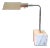 Vintage Koch & Lowy Carrara Marble and Chrome Desk Lamp For Sale