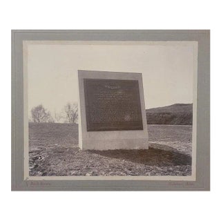 Original J Mack Moore Photo of Virginia Memorial in Vicksburg, Miss For Sale