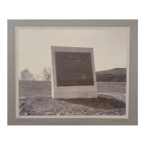 Original J Mack Moore Photo of Virginia Memorial in Vicksburg, Miss