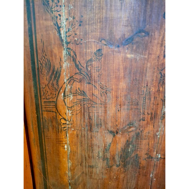 20th-Century Chinese Lacquer Cabinet For Sale - Image 13 of 14