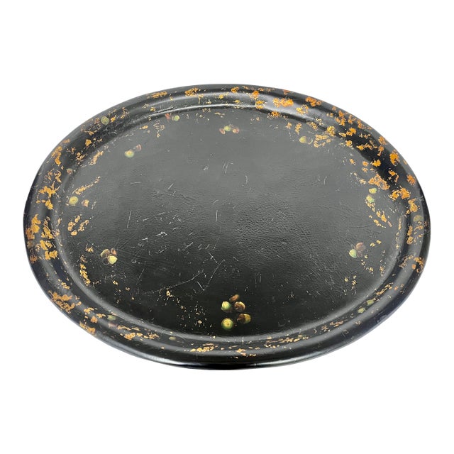 19th Century Ws Burton of London Papier Mache Tray For Sale