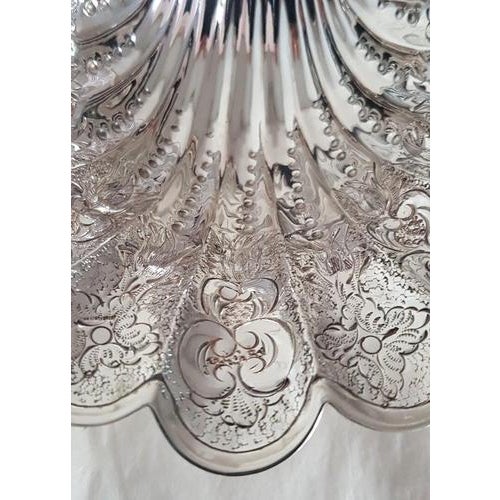 Sterling Silver Novelty Scallop Shell Dish, Sheffield, 1992 For Sale - Image 17 of 18