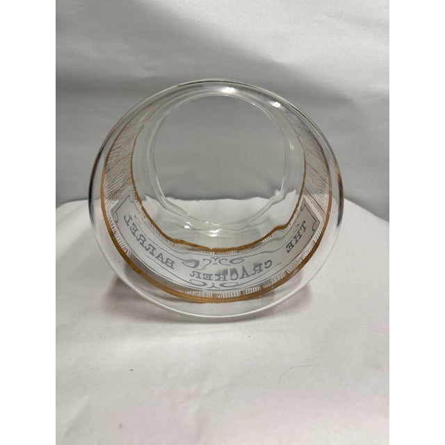Transparent Vintage Pyrex “The Cracker Barrel” For Sale - Image 8 of 12