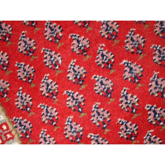 1970s Handmade Vintage Persian Seraband Rug 3' X 5.3' For Sale - Image 4 of 10