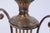 1980s Pair of Mottahedeh Brass Colonial Williamsburg Lyre Candlesticks For Sale - Image 11 of 14