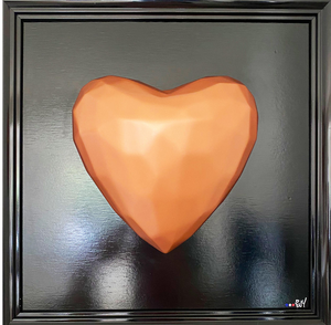 2NY, Heart Love, 2021, Resin