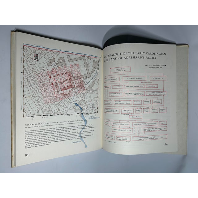 1980s Illustrated Folio, Lorna Price's the Plan of St. Gall-in Brief-an Overview of the 3 Volume Work by Walter Horn & Ernest Born, Signed - 1 Book For Sale - Image 13 of 15