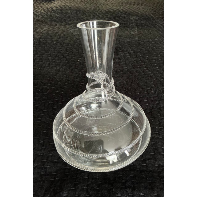 Traditional Juliska Amalia Wine Decanter For Sale - Image 3 of 5