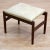 1960s 1960s Vintage Danish Modern Vanity Stool by Hugo Frandsen for Spottrup Mobler For Sale - Image 5 of 7