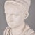 Mid 20th Century Vintage Plaster Bust of a Woman in Classical Drapery For Sale - Image 5 of 12