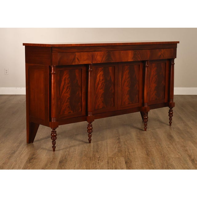 Craftique Sheraton Style Mahogany Sideboard For Sale - Image 4 of 18