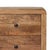 Modern Solid Mango Wood 3-Drawer Bedside Table For Sale - Image 3 of 8