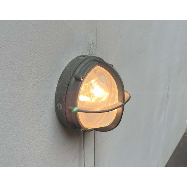 Mid-Century Modern Mid-Century Modern Danish Outdoor Skot Wall Lamp in Metal by Lauritz Knudsen for Louis Poulsen, 1960s For Sale - Image 3 of 18