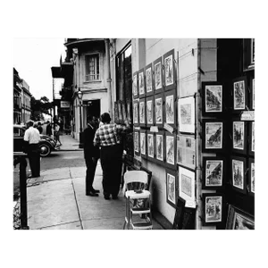 1965 New Orleans French Quarter Photograph by Don Ware