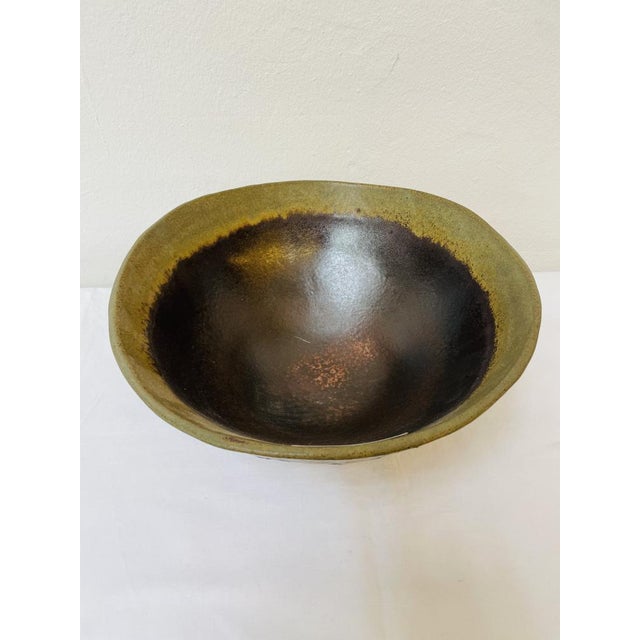 Ceramic Vase and Bowl, 1970s, Set of 2 For Sale - Image 6 of 18