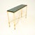 Vintage French Brass and Marble Console Table, 1970s For Sale - Image 4 of 12