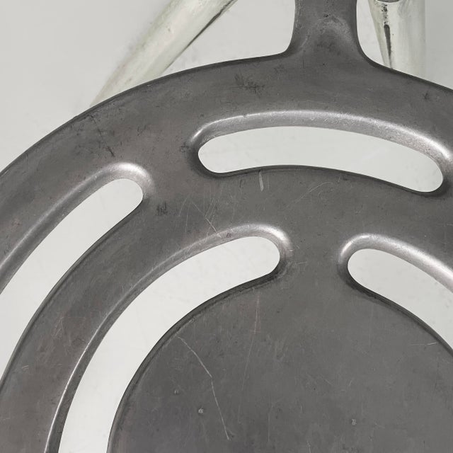 Italian Modern Boulevard Aluminium Chairs by Y Ferdinand Alexander Porsche for Ycami, 1990s, Set of 8 For Sale - Image 15 of 18