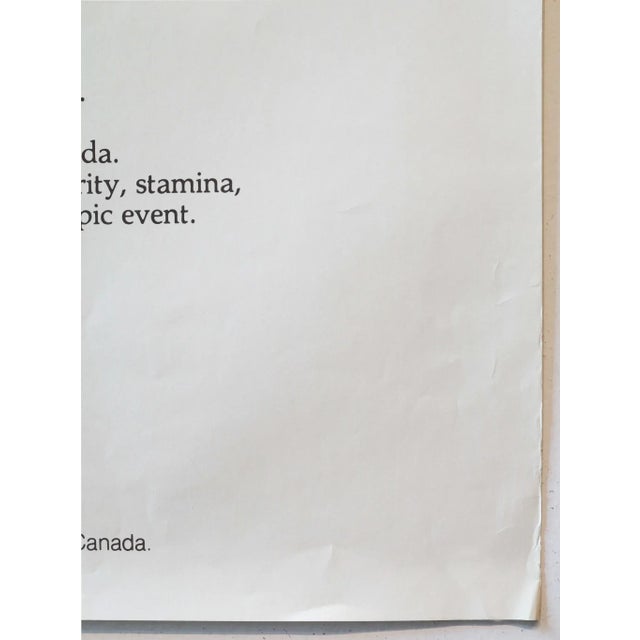 Contemporary 1982 Canadian Mount Everest Expedition, Air Canada Poster For Sale - Image 3 of 4