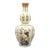 Early Dutch Hand Painted Delft Chinoiserie Polychrome Vase With Birds For Sale