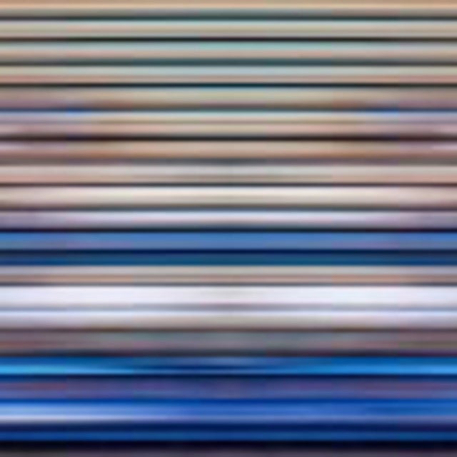 This artwork presents a series of horizontal bands of color, blending subtle hues that evoke a sense of tranquility and...