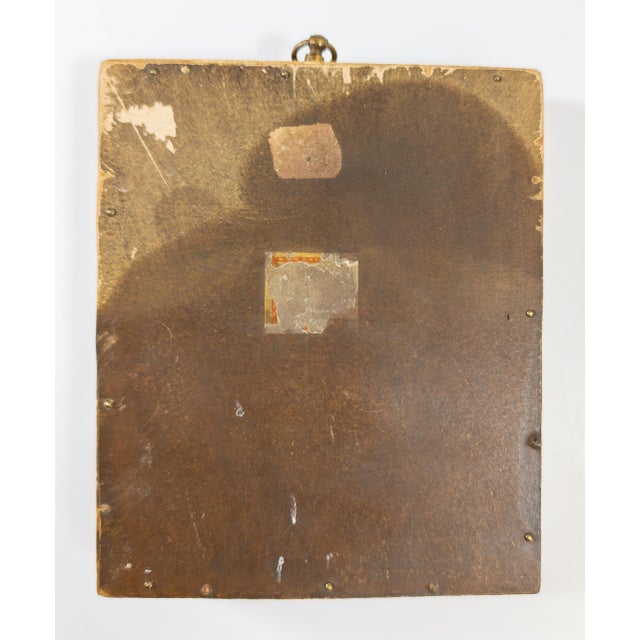 Wood 19th Century American Molded Wax Portrait of General George Washington For Sale - Image 7 of 7