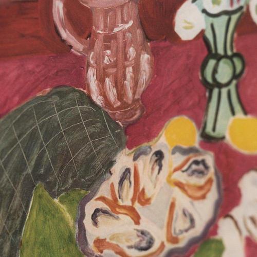 Gold After Henri Matisse, Composition, 1943, Color Cliché Print, Framed For Sale - Image 8 of 14