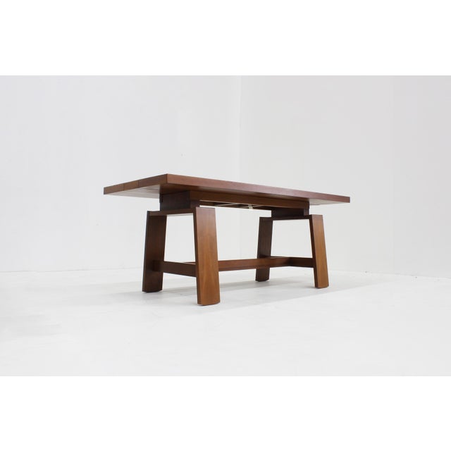 Mid-Century Modern Vintage Dining Table by Silvio Coppola for Bernini, Italy, 1960s For Sale - Image 3 of 11