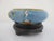 Chinese Turquoise Cloisonne Vase Flower Brush Washer Bowl Custom Stand For Sale In Portland, OR - Image 6 of 16
