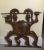 Mid-Century Modern Frederic Weinberg Sculpture Roman Gladiator Wood Look For Sale - Image 10 of 11