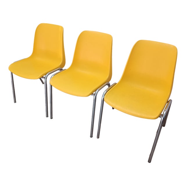 Helene Chairs by Bericoplast, 1990s, Set of 3 For Sale