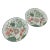 Chinoiserie Decorative Plates, a Pair For Sale