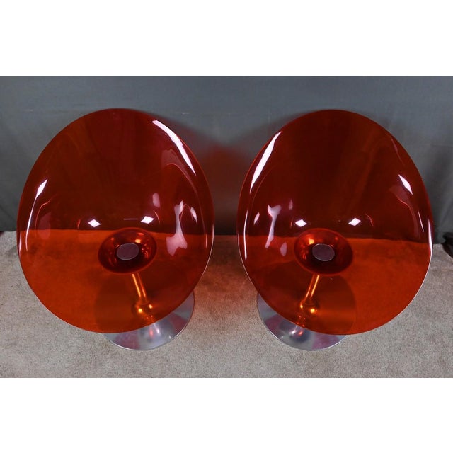 Eros Armchairs in Polycarbonate by Philippe Starck, 2001, Set of 2 For Sale - Image 4 of 11