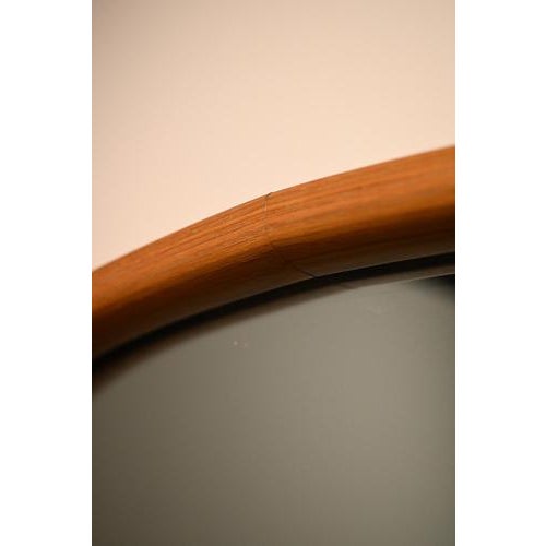 Organically Formed Mirror in Bentwood Frame For Sale - Image 6 of 10