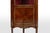 French Louis XV Style Corner Display Cabinet with Arched Glass, 1950 For Sale - Image 6 of 17