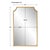 Contemporary Gold MetalGlam Frame Mirror For Sale - Image 3 of 7