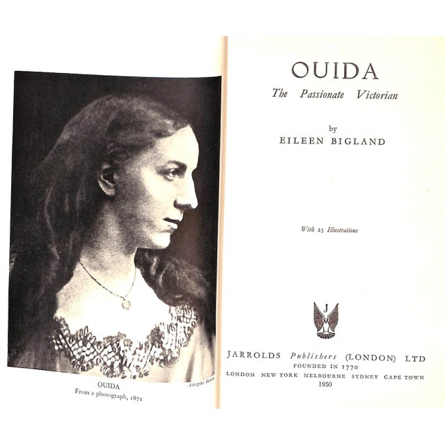 Traditional "Ouida: The Passionate Victorian" 1950 Bigland, Eileen For Sale - Image 3 of 7