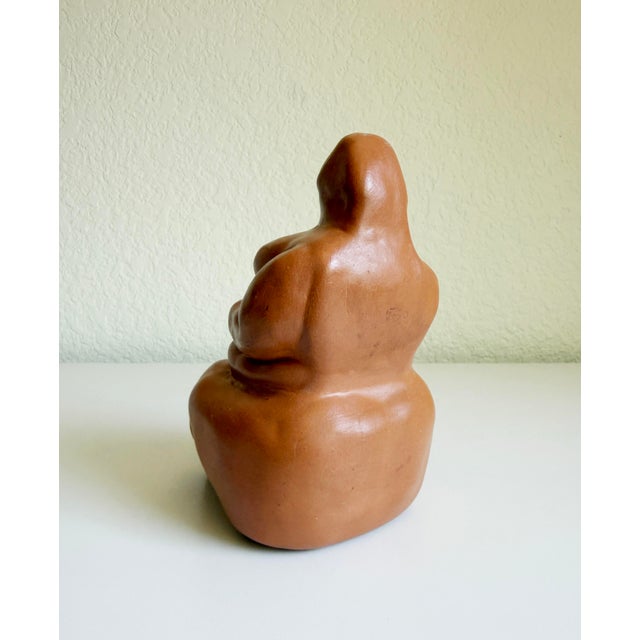 Mid-Century Modern Rubenesque Red Clay Sculpture, Mid 20th Century For Sale - Image 3 of 8