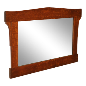 L. & J.G. Stickley Arts And Crafts Oak Wall Mirror