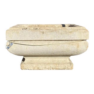 French Bourguignon Stone Jardiniere For Sale