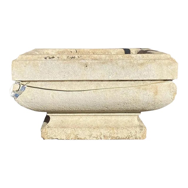 French Bourguignon Stone Jardiniere For Sale