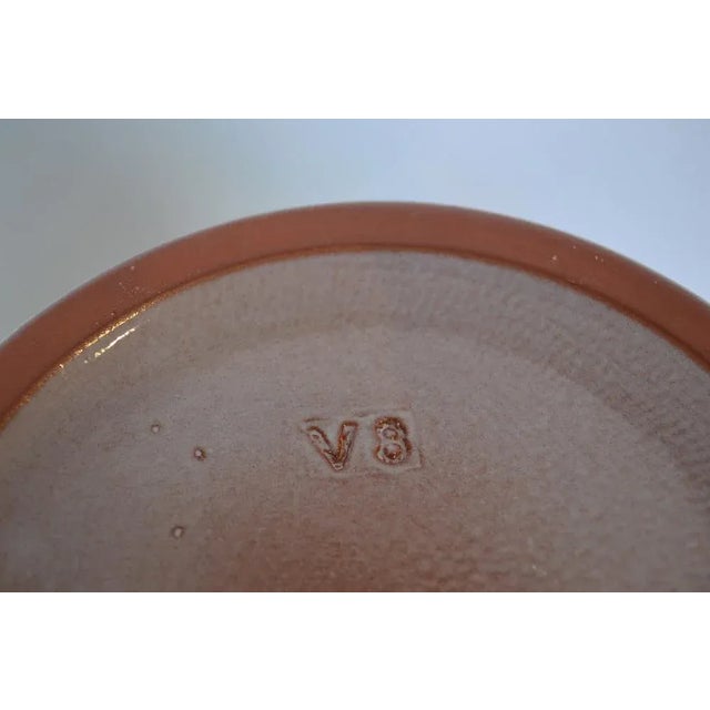 Vintage Dutch Ceramic Vases by Wim Visser for Sphinx, 1950s, Set of 2 For Sale - Image 12 of 13