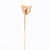 Metal Vintage 14k Gold Figural Bear Head Stickpin For Sale - Image 7 of 13