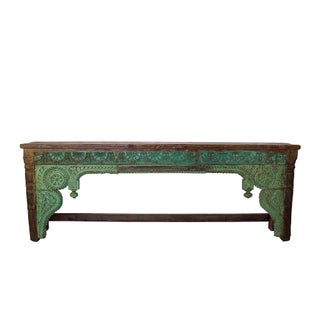 Architectural Carved Console For Sale