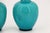 Turquoise 19th Century Burmantofts Pottery Set of Two Turquoise Vases For Sale - Image 8 of 14