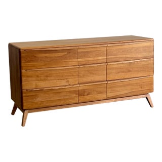 1960s Heywood Wakefield 9 Drawer Dresser, Attributed For Sale