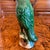 Pair of Antique Sancai Glazed Chinese Export Parrots For Sale - Image 6 of 12