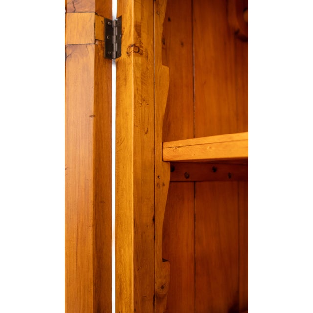 Lakeside Pine Large Country Armoire For Sale - Image 9 of 18