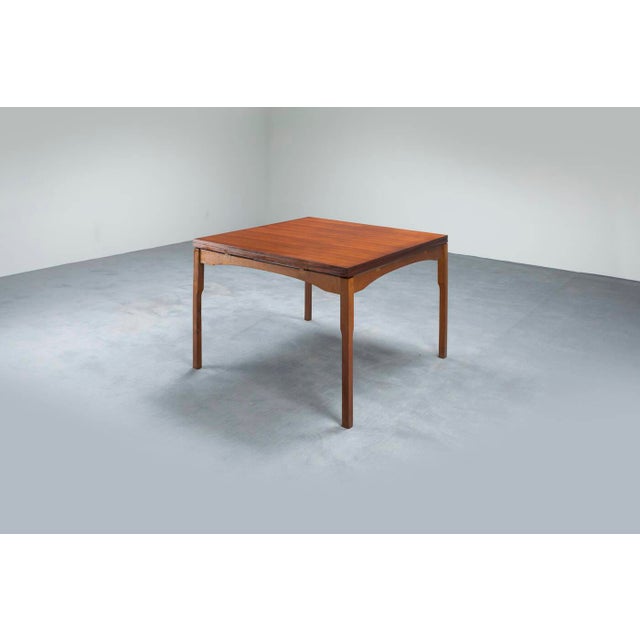 Italian Wooden Opening Table, 1960s For Sale - Image 5 of 5
