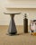 The Janil Accent Table is a generously sized side table forged from cast aluminum with a handsome graphite finish. The...